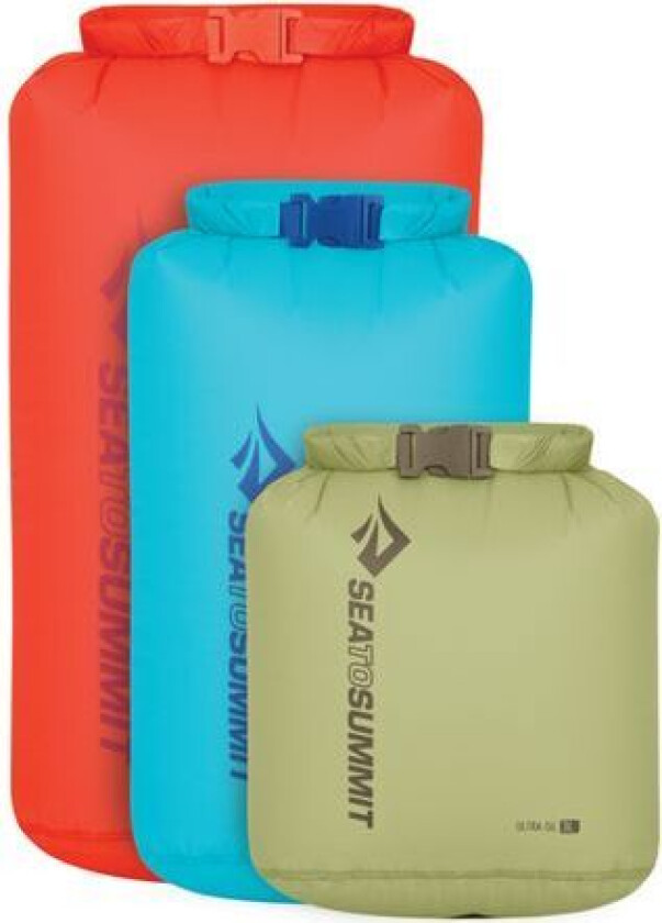 Sea To Summit Tørrsekk Ultrasil 3pk - 3-5-8l