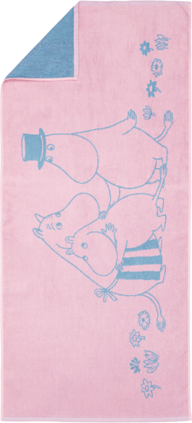 Mummi badehåndkle Familiekos 70x140 cm