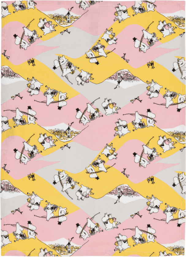 Mummi kjøkkenhåndkle Familiekos 50x70 cm