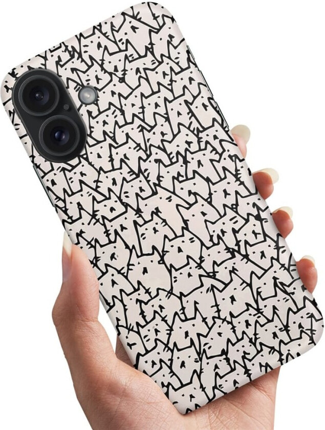iPhone 16 Plus - Deksel/Mobildeksel Kattgruppe