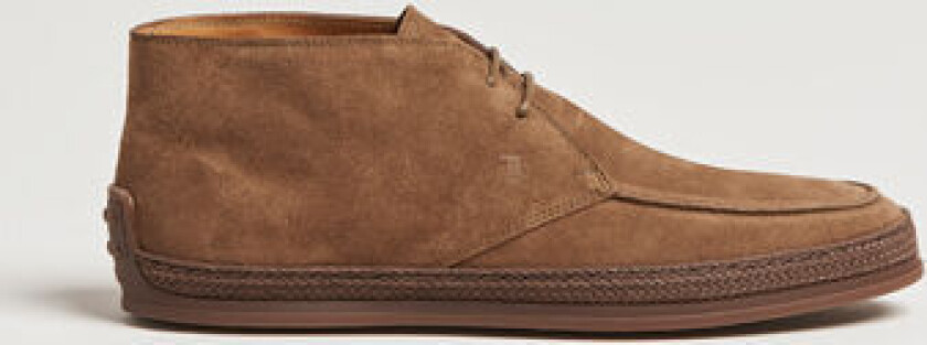 Raffia Chukka Boot Brown Suede