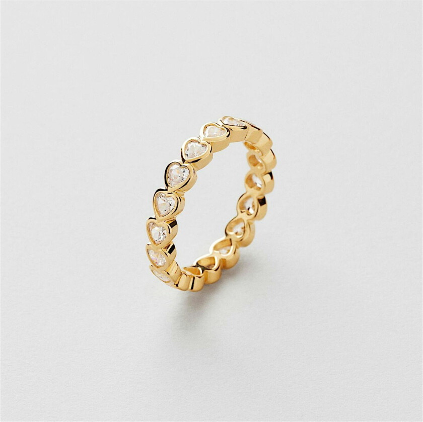 Bilde av Bezel Heart Ring