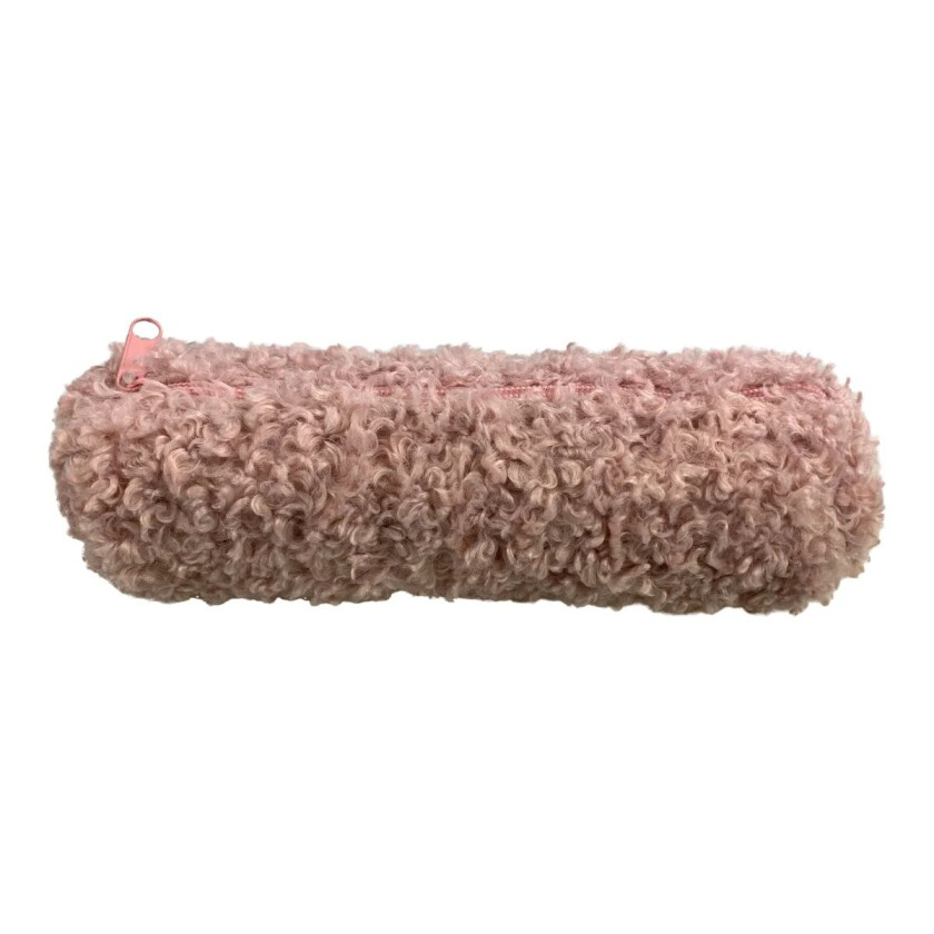 Tubepennal Rosa Teddystoff