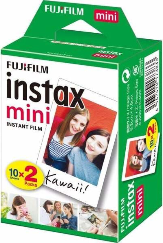Instax Mini Film 20 Shots - 10x2