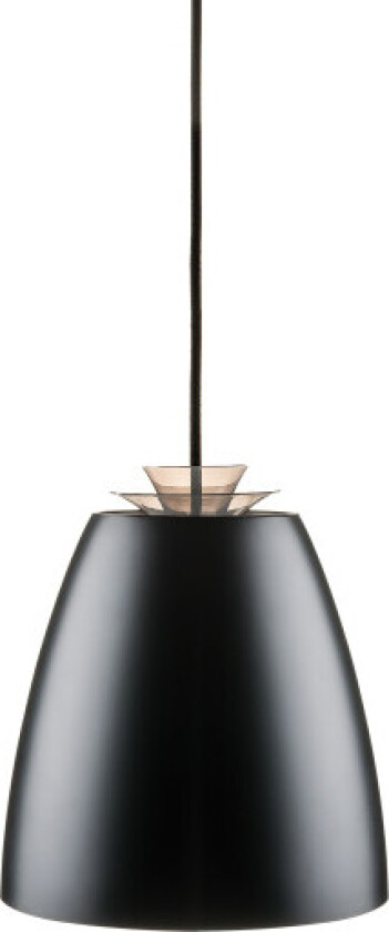 SG Bell pendellampe, svart/gull, Ø23 cm