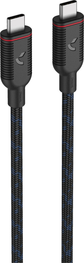 USB4 USB-C datakabel 1 m (sort)