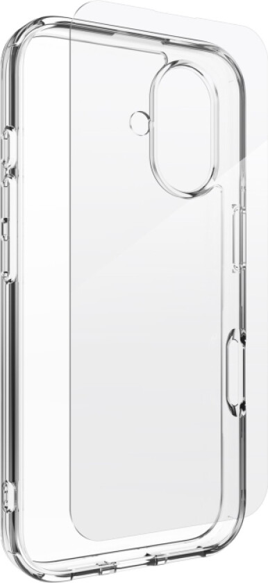 Zagg Invisibleshield Glass Elite 360 - Baksidedeksel For Mobiltelefon - Blank - Med Skjermbeskytter I Herdet Glass - For Apple Iphone 16 Plus