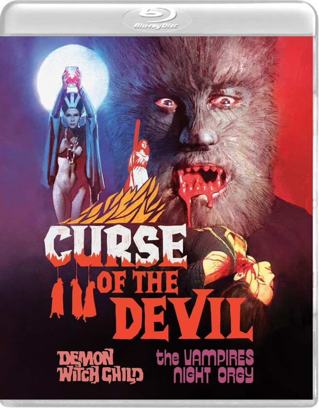 Curse Of The Devil / The Vampires Night Orgy / Demon Witch Child Bluray