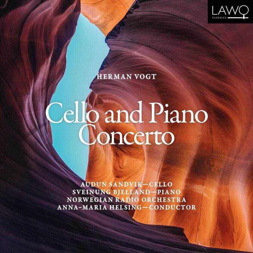 Audun Sandvik, Sveinung Bjelland, KORK (Kringkastingsorkestret), KORK, AnnaMaria Helsing, Kringkastingsorkestret Herman Vogt: Cello and Piano Concerto CD