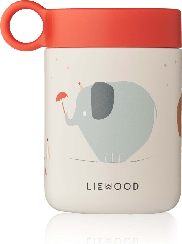 Kian Mønstret Mattermos, Circus/Sandy - Tåteflasker & Tilbehør - Rustfritt stål,Plast,Silikon