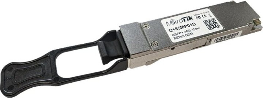 Mikrotik Q+85Mp01d - Qsfp+ Transceivermodul - 40Gbe - Opp Til 150 M - 850 Nm