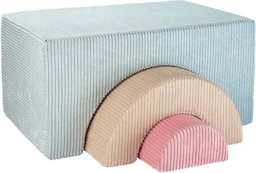 Rainbow Lekesett, Peppermint Green - Motoriske møbler - Polyester