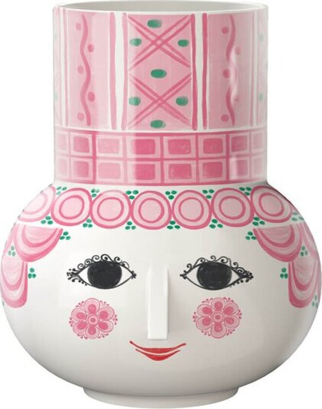 Olga vase 15 cm rosa