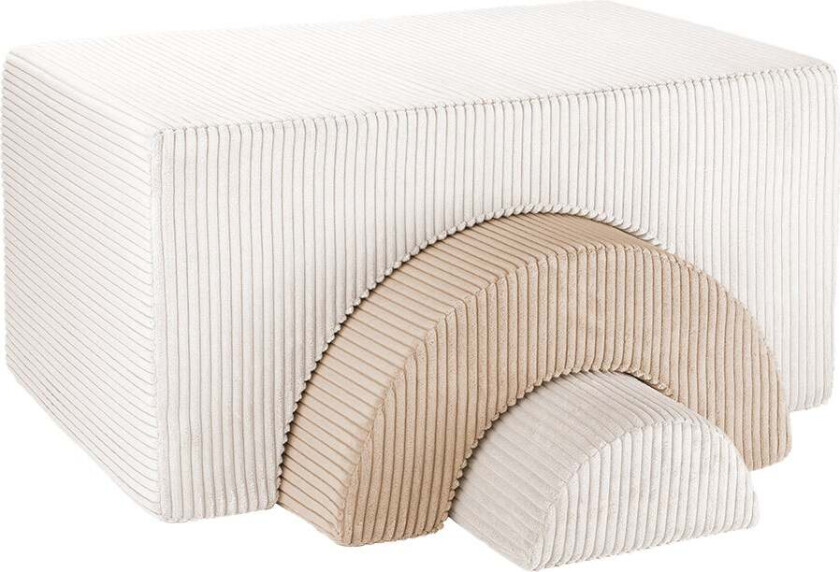 Rainbow Lekesett, Marshmallow - Motoriske møbler - Polyester