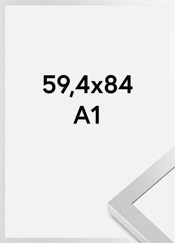 Ramme Selection Akrylglass Sølv 59,4x84 Cm (A1)