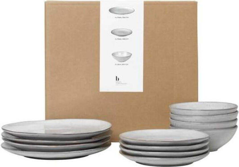 Nordic Sand middagssett 12 deler