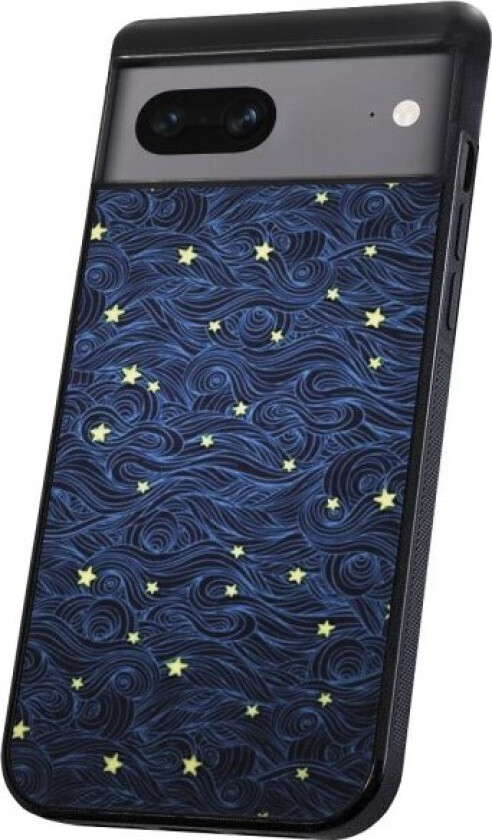Google Pixel 7 - Deksel/Mobildeksel Stjernemønster