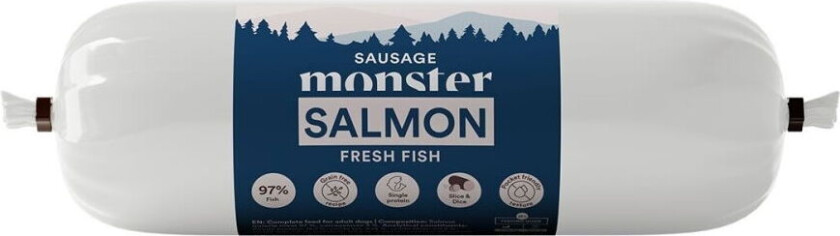 Bilde av Monster Treat Belønningspølse Laks (400 g)