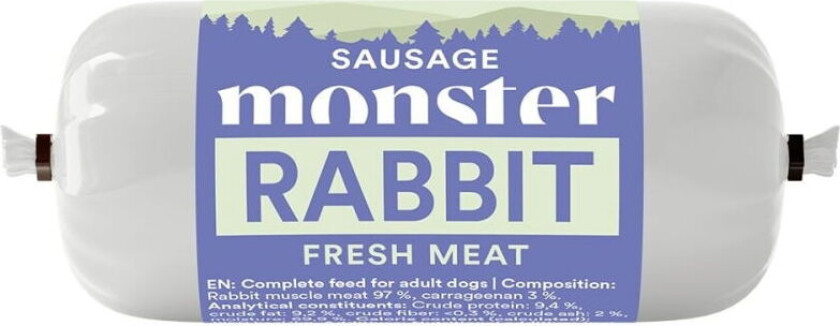 Bilde av Monster Treat Belønningspølse Kanin (400 g)