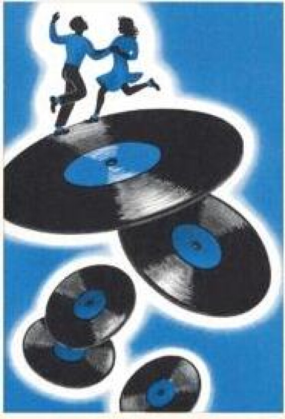 Vintage Journal Jitterbuggers and LPs, Blue