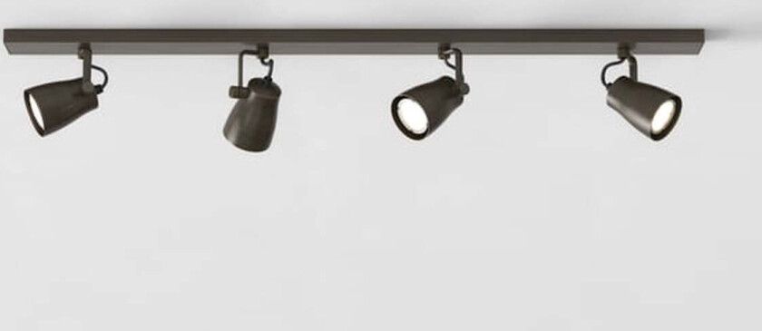 Juno four bar spotskinne - Bronse