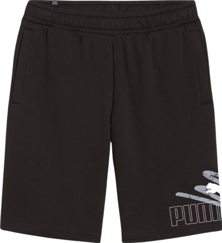 Puma Ess+ Logo Lab Graphic Shorts 10 Mennshorts Svart 678989 01 S