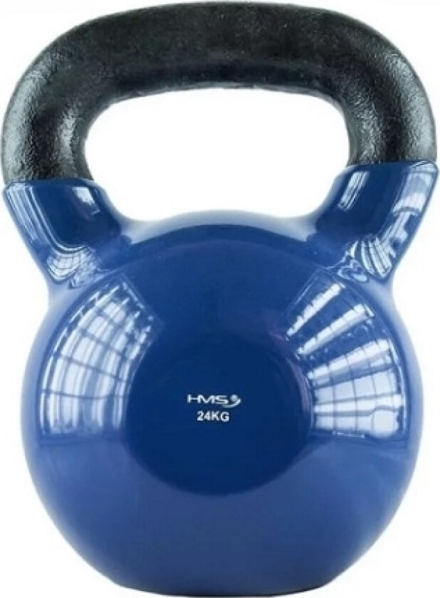 Kettlebell Vinyl 24 Kg Marineblå Hms Knv24
