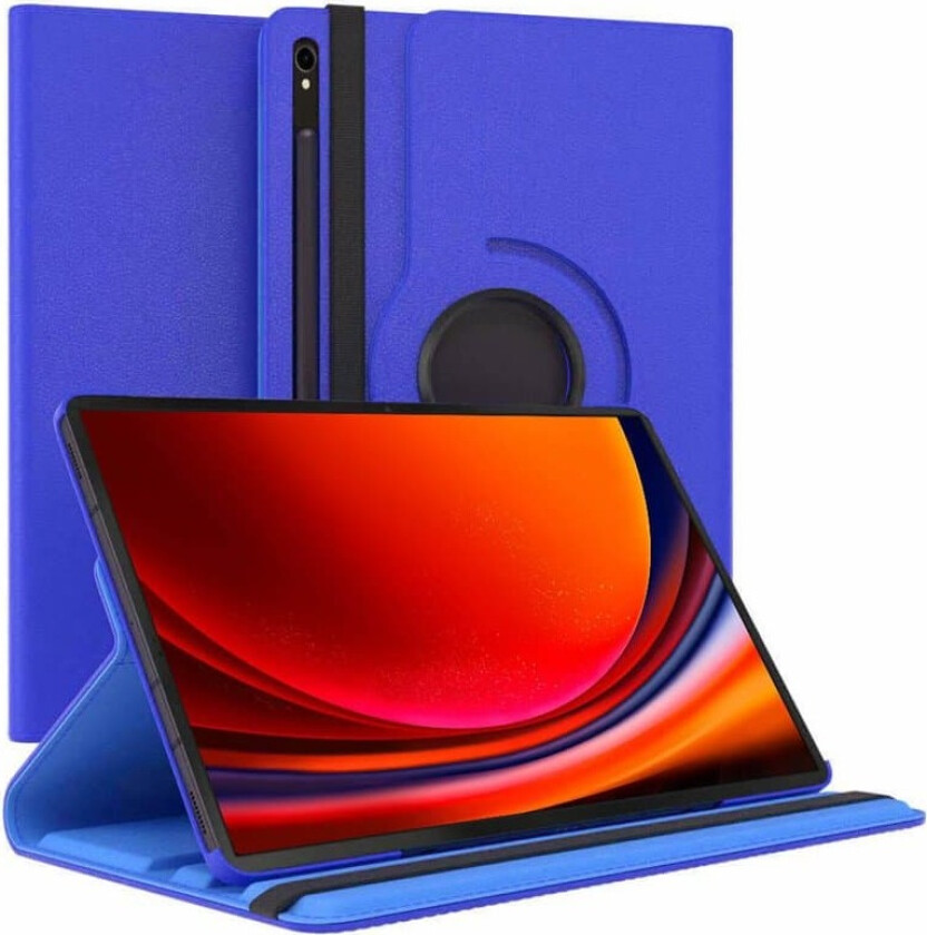 360° roterbar deksel Samsung Galaxy Tab S9 11.0 - Mørkeblå