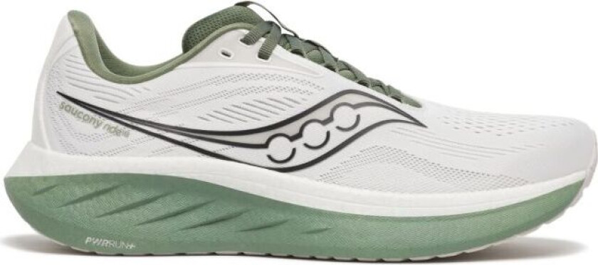 Ride 18 Herre White/Olivine 40 ½