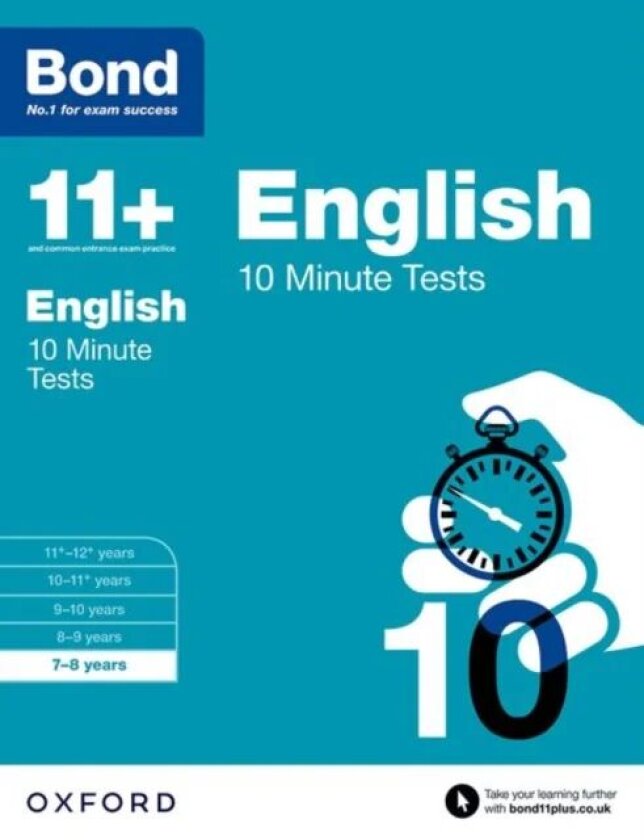 Bond 11+: English: 10 Minute Tests av Sarah Lindsay, Bond 11+