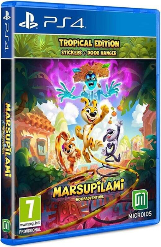 Marsupilami: Hoobadventure (Tropical Edition) - Sony PlayStation 4 - Platformer