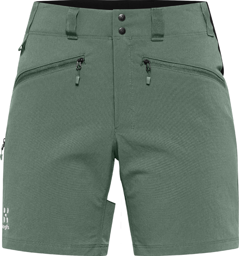 Mid Standard Shorts Dame Fjell Green/True Black 36