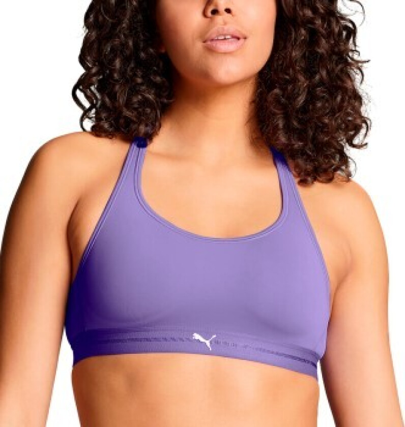 BH Crossback Padded Sporty Top Lilla polyamid Small Dame