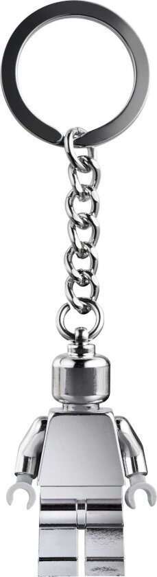 Nøkkelring med'sølvfarget minifigur