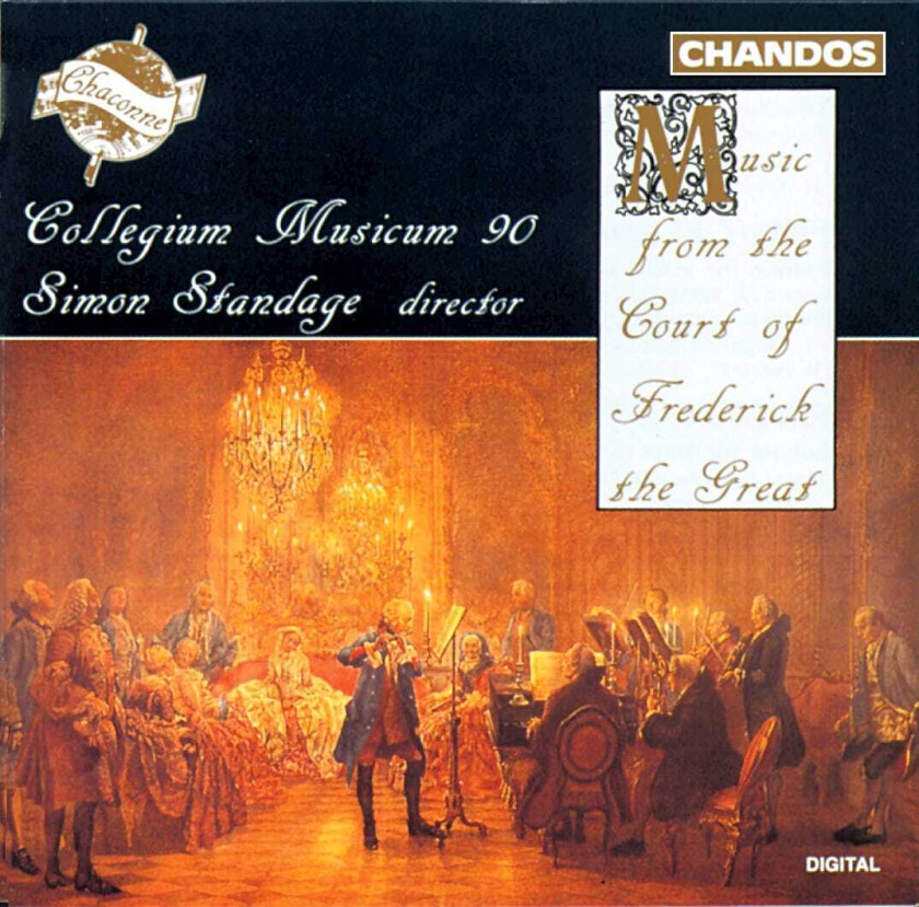 Simon Standage, Richard Lee, Jane Coe, Nicholas Anderson, King Of Prussia Frederick II, Lars Ulrik Mortensen, Micaela Comberti, Rachel Brown Music from the Court of Frederick the Great CD