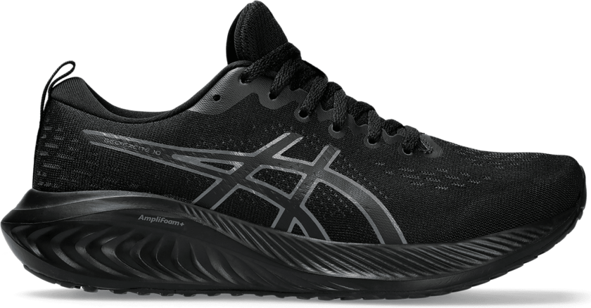 Gel-Excite 10, løpesko, dame BLACK/CARRIER GREY
