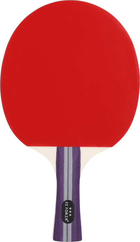 Bilde av Fz Forza FZ Amaze Table Tennis 3-Star, bordtennisracket for hobbyspillere, unisex Red Black White