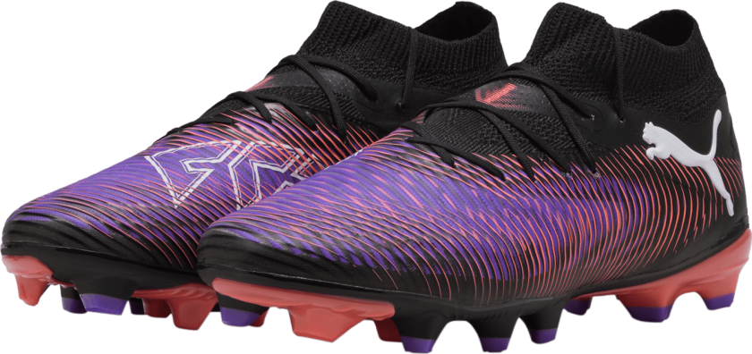 Bilde av FUTURE 8 Pro FG/AG Q1 25, fotballsko gress og kunstgress, herre Black-White-Red