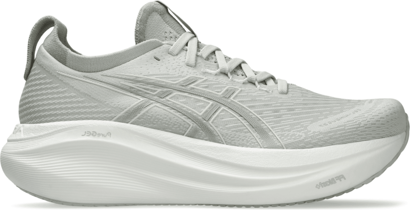 Gel-Nimbus 27, løpesko, dame Lake Grey/white Sage