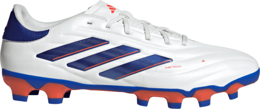 adidas COPA Pure 2 Pro MG Q3 24, fotballsko gress og kunstgress, unisex FTWWHT/LUCBLU/SOLRED