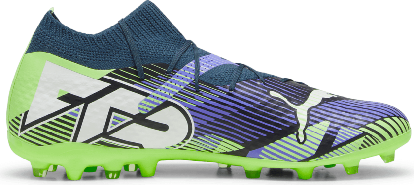 FUTURE 7 Pro MG Q4 24, fotballsko gress og kunstgress, herre Grey-White-Green