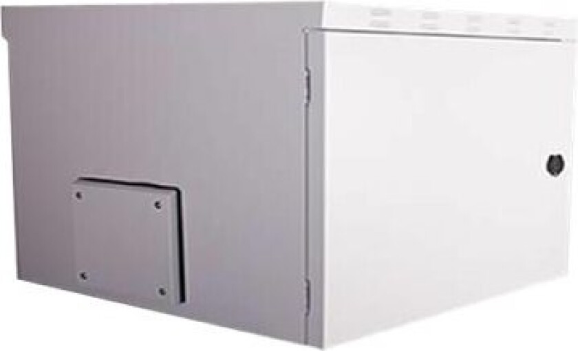 Rack Skap - 600 Mm Depth, Ip55, For Outdoor Use - Veggmonterbar - Hvit - 9U - 19"
