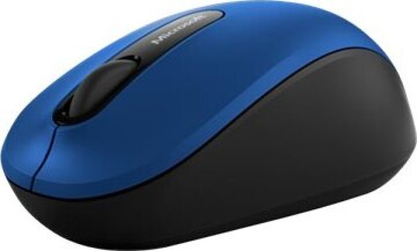 Bluetooth Mobile Mouse 3600 - Mus - Høyre- Og Venstrehåndet - Optisk - 3 Knapper - Trådløs - Bluetooth 4.0 - Blå