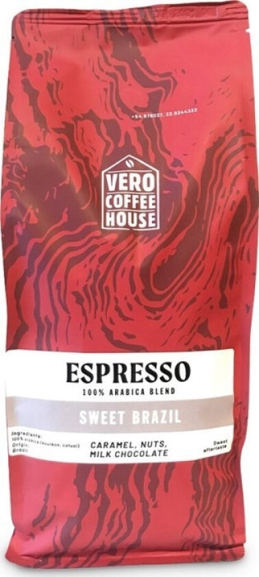 Kaffebønner Vero Coffee Sweet Brazil, 1Kg