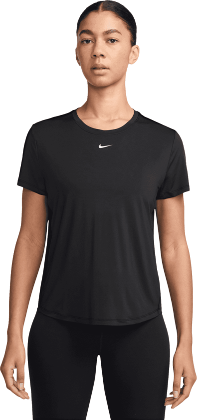One Classic Dri-FIT Short Sleeve Top, t-skjorte, dame BLACK/WHITE