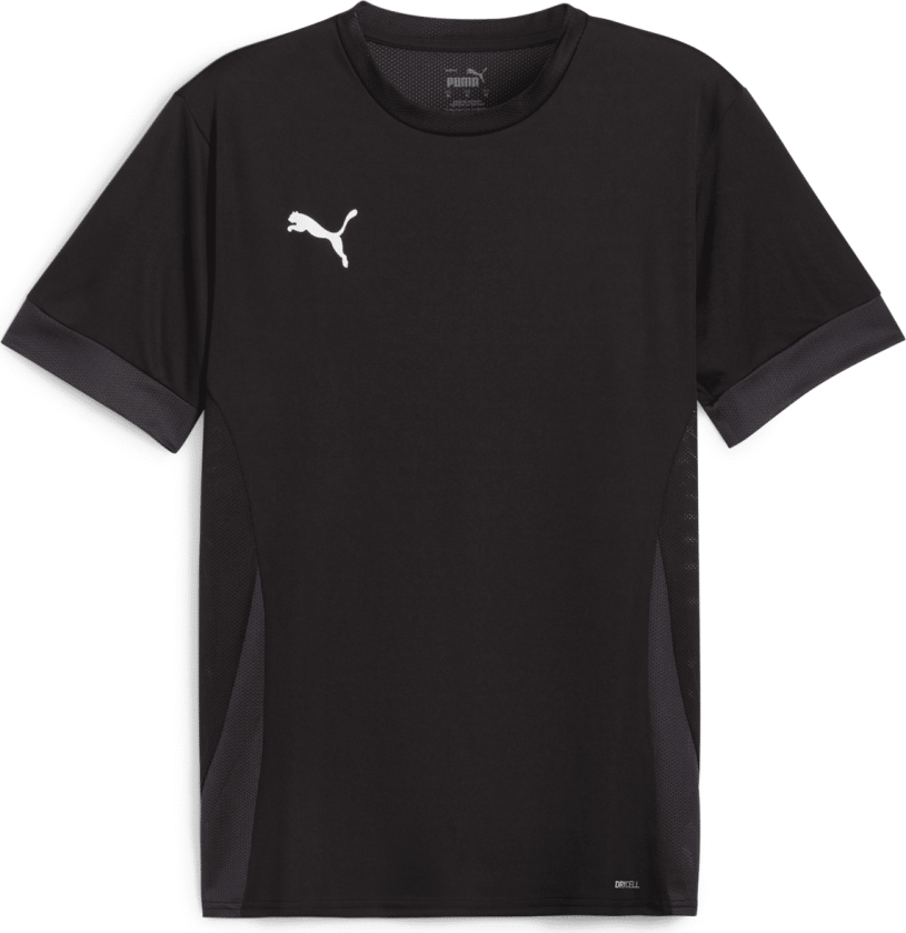 teamGOAL Matchday Jersey, fotballtrøye, unisex Black-White-Drk Grey
