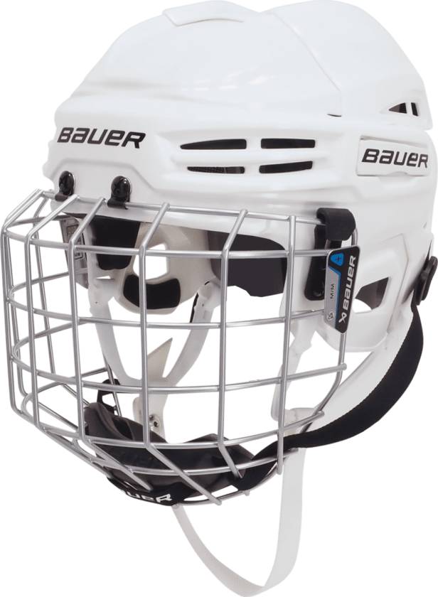 Bilde av bauer S24 IMS 5.0-Helmet-Combo-CTC 24/25, hockeyhjelm, senior White