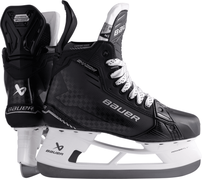 bauer S24 Ti Supreme Shadow Skate 24/25, hockeyskøyte, senior Fit2 (Regular)