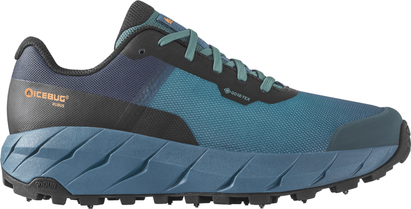 Rubus BUGrip Gore-Tex, vanntett løpesko med pigg, dame EdenGreen