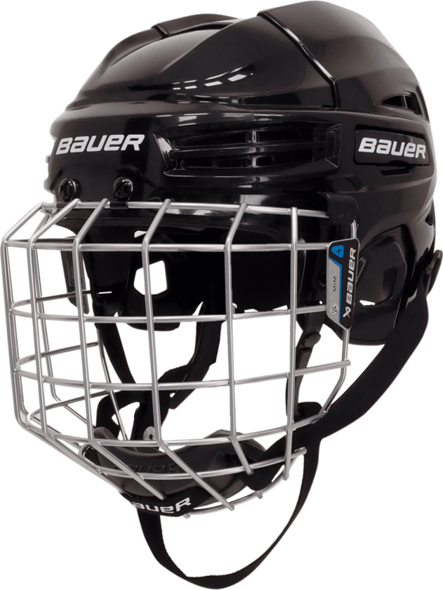 Bilde av bauer S24 IMS 5.0-Helmet-Combo-CTC 24/25, hockeyhjelm, senior BLACK